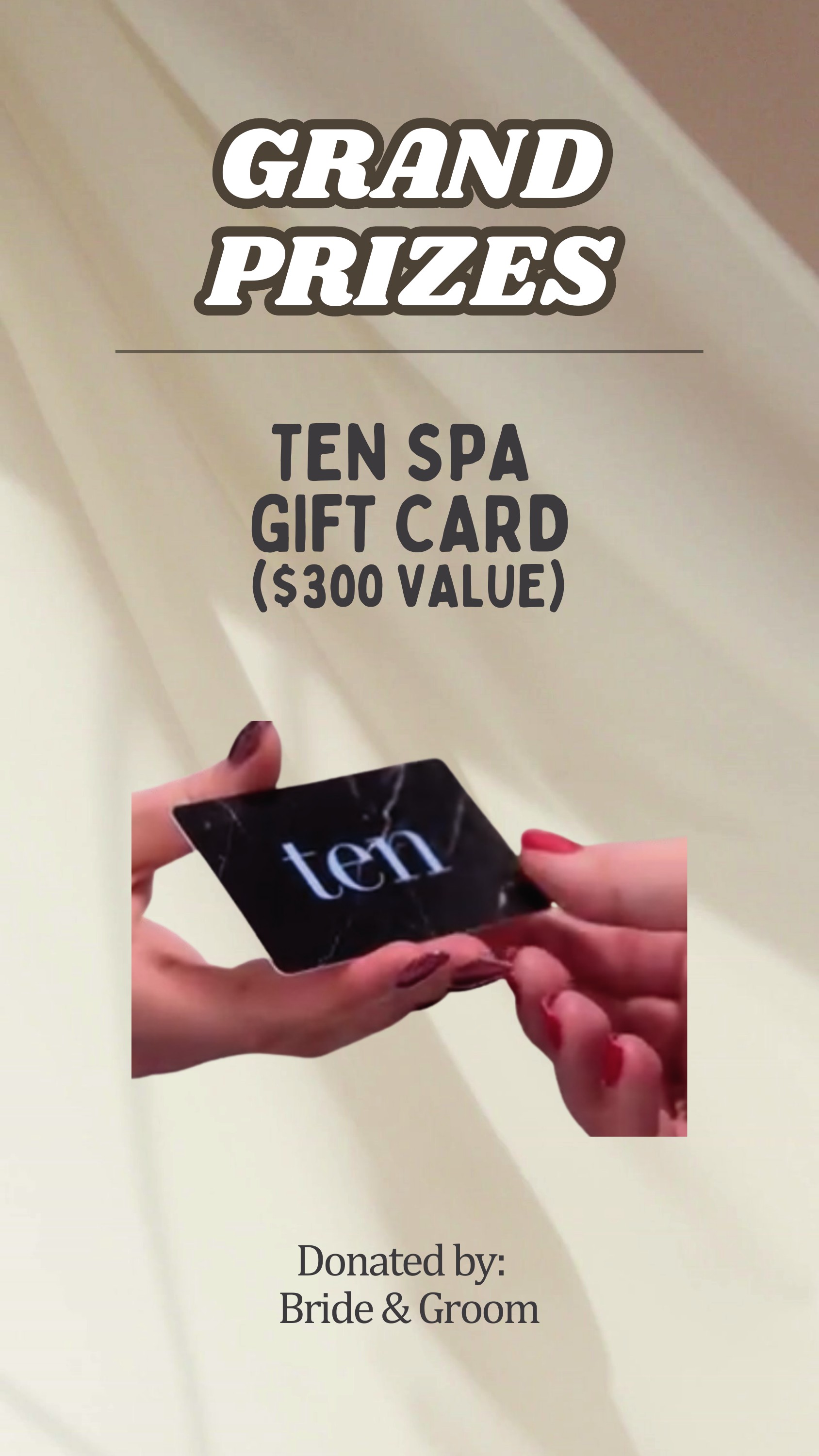 Ten Spa Gift Card