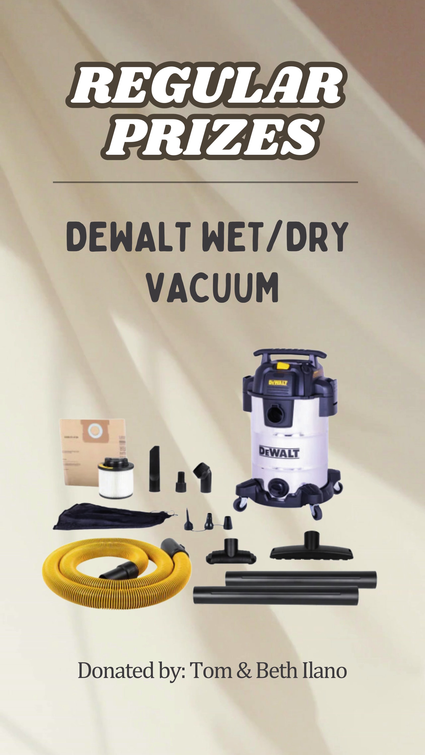 Dewalt Wet/Dry Vacuum